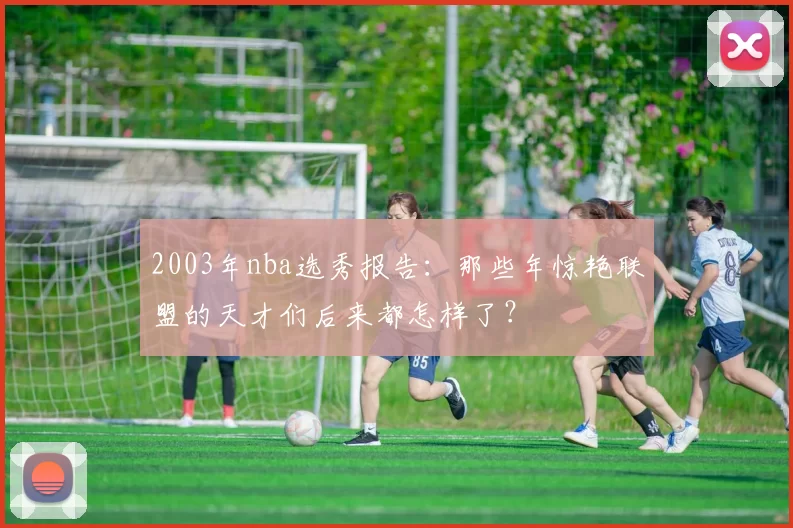 2003年nba选秀报告:那些年惊艳联盟的天才们后来都怎样了?