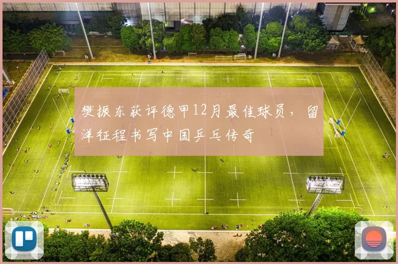 樊振东获评德甲12月最佳球员,留洋征程书写中国乒乓传奇